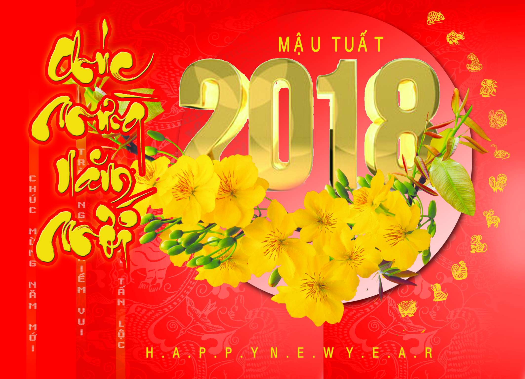 Thông báo nghỉ Tết Cổ truyền 2018-1