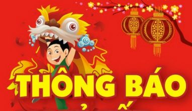 Thông báo lịch nghỉ Tết Cổ truyền năm Mậu Tuất 2018