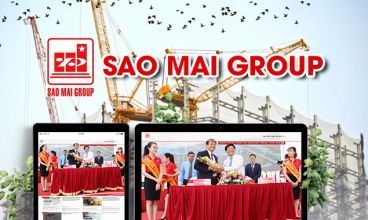 Thiết kế website - Tập đoàn Sao Mai