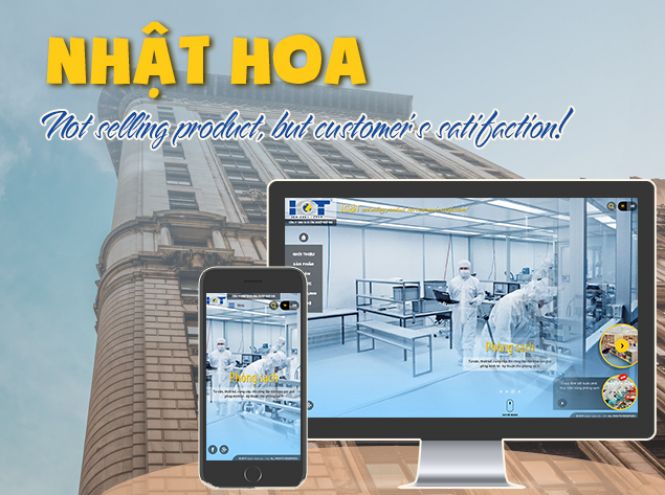 Thiết kế website - Nhật Hoa IC&T