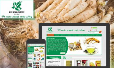 Thiết kế website - Dược phẩm Khang Minh