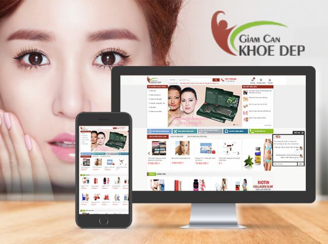 Thiết kế website - Giảm cân khỏe đẹp