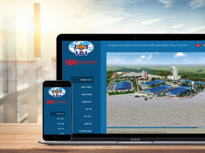 Thiết kế website - Công ty IDI