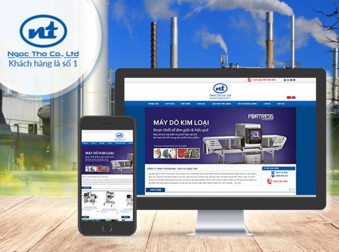 Thiết kế website - Ngọc Thọ