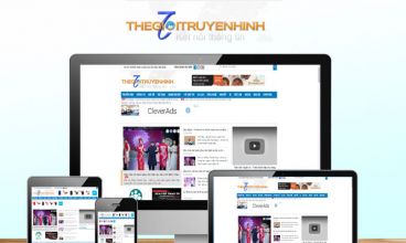 Thiết kế website - Thế giới truyền hình