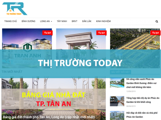 Thiết kế website - Thị Trường Today