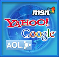 MSN - Yahoo - Google - AOL