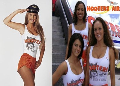 Quảng cáo sex - Hooters Airlines