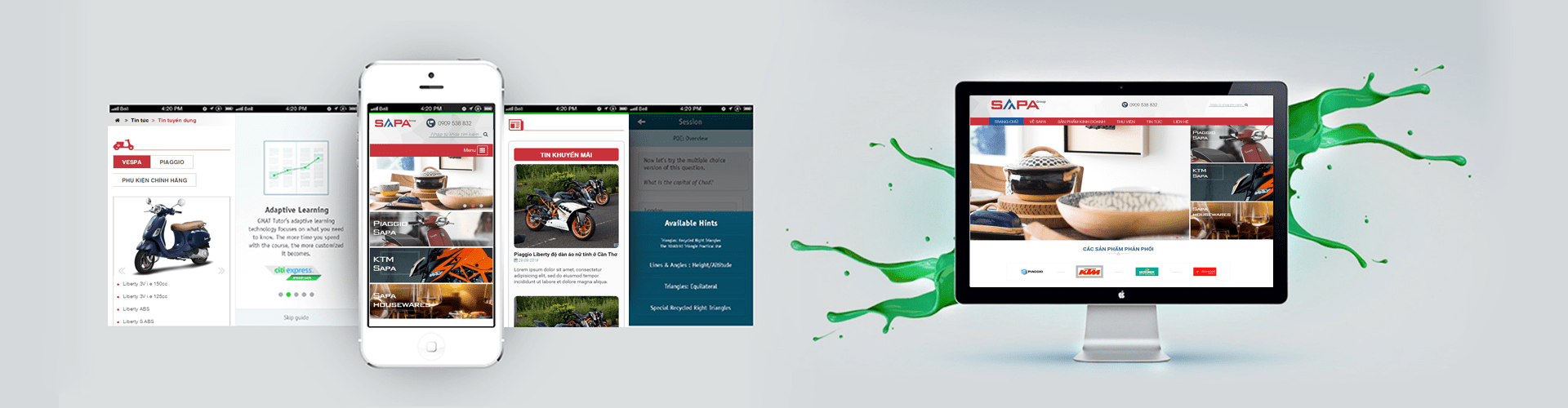 Thiết kế website thương mại điện tử SAPA
