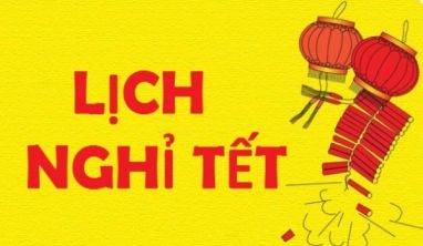 Thông báo lịch nghỉ Tết Dương lịch 2018