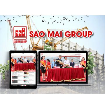 Thiết kế web Tập đoàn Sao Mai