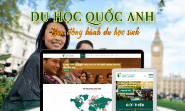 Thiết kế website - Công ty tư vấn du học Quốc Anh I.E.C
