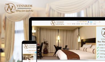 Thiết kế website - Rèm cửa màn cửa VINAREM