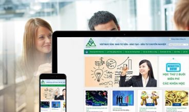 Thiết kế website - Trung tâm đào tạo Vietway Edu