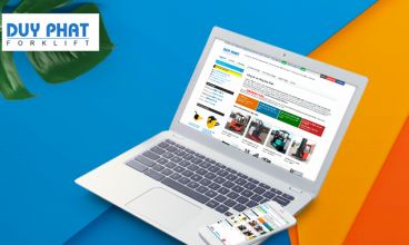Thiết kế website - Công ty xe nâng Duy Phát