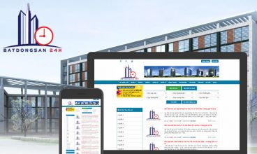 Thiết kế website - Thiết kế web Bất động sản 24h