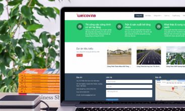 Thiết kế website - Thiết kế web Công ty Weicovina