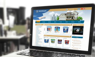 Thiết kế website - Thiết kế web Siêu thị sơn