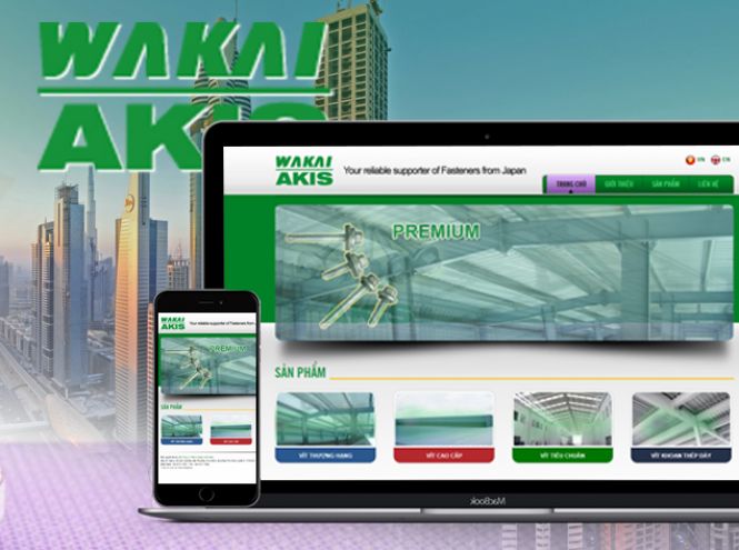 Thiết kế website - Wakai Việt Nam