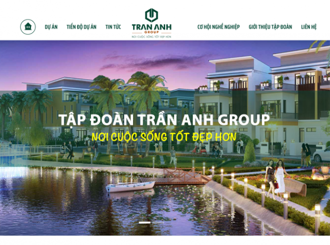 Thiết kế website - Trần Anh Group