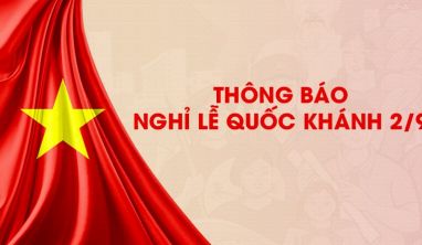 Thông báo lịch nghỉ lễ 02/09/2022